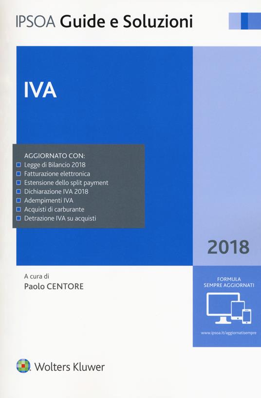 IVA. Con Contenuto digitale per download e accesso on line - copertina