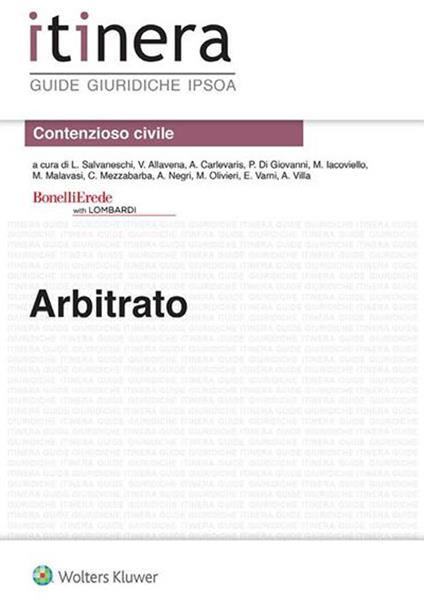 Arbitrato - Studio Legale Bonelli Erede with Lombardi - ebook