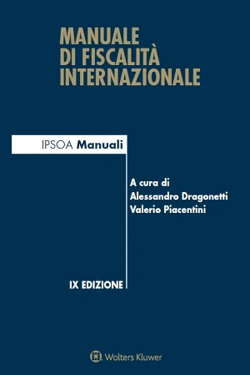 Manuale di fiscalità internazionale - copertina