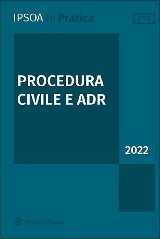 Procedura civile e ADR 2022 - copertina