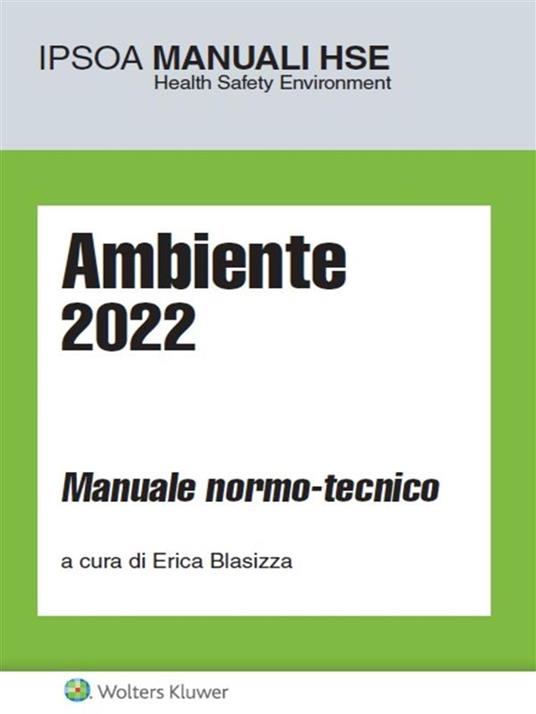 Ambiente 2022. Manuale normo-tecnico - copertina