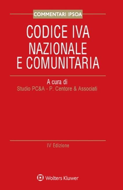 Codice IVA nazionale e comunitaria. Con aggiornamento online - copertina