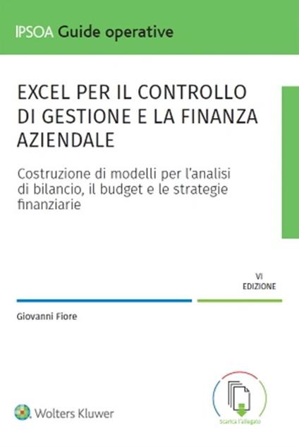 Excel per il controllo di gestione e la finanza aziendale - Giovanni Fiore - copertina