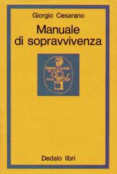 Manuale di sopravvivenza - Giorgio Cesarano - copertina