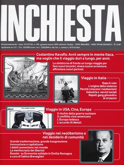 Inchiesta (2018). Vol. 199 - copertina
