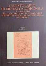 L'epistolario di Ernesto Codignola conservato nel Centro di studi pedagogici «Ernesto e Anna Maria Codignola» di Firenze