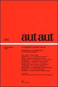 Aut aut (298) - copertina