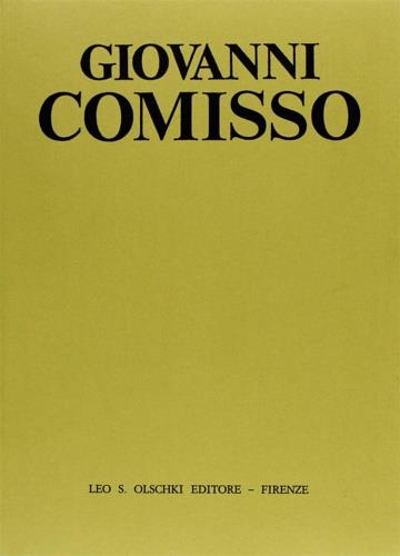 Giovanni Comisso - copertina