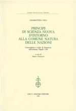 Principj di scienza nuova d'intorno alla comune natura delle nazioni. Concordanze e indici di frequenza dell'edizione Napoli 1744