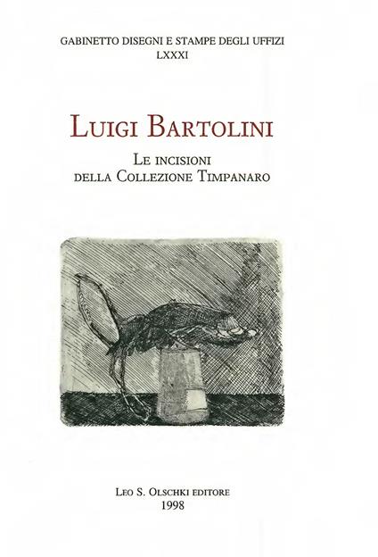 Luigi Bartolini. Le incisioni della collezione Timpanaro - copertina