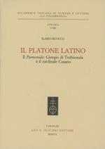 Il Platone latino. Il Parmenide: Giorgio di Trebisonda e il cardinale Cusano