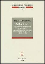 Mazzini scrittore politico in inglese. Democracy in Europe (1840-1855)