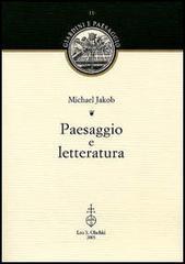 Paesaggio e letteratura - Michael Jakob - copertina