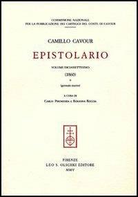 Epistolario. Vol. 17: 1860 - Camillo Cavour - copertina
