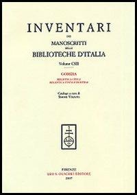 Inventari dei manoscritti delle Biblioteche d'Italia. Vol. 112: Gorizia. Biblioteca civica. Biblioteca Isontina - 3