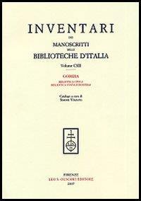 Inventari dei manoscritti delle Biblioteche d'Italia. Vol. 112: Gorizia. Biblioteca civica. Biblioteca Isontina - 4