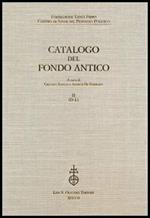 Fondazione Luigi Firpo. Centro di studi sul pensiero politico. Catalogo del fondo antico. Vol. 2: D-L