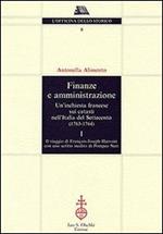 Finanze e amministrazione. Un'inchiesta francese sui catasti nell'Italia del Settecento (1763-1764)