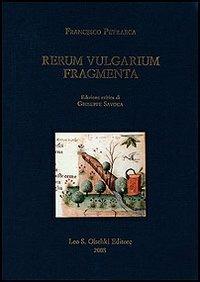 Rerum vulgarium fragmenta - Francesco Petrarca - copertina