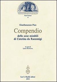 Compendio delle cose mirabili di Caterina da Racconigi - Giovanni Pico della Mirandola - copertina