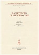 Il carteggio di Vittorio Cian