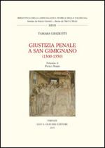 Giustizia penale a San Gimignano (1300-1350)