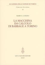 La macchina da calcolo di Babbage a Torino