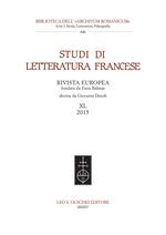 Studi di letteratura francese