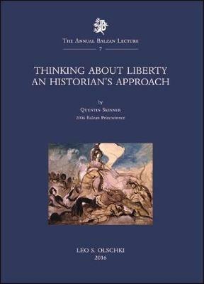 Thinking about liberty. An historian's approach - Quentin Skinner - copertina