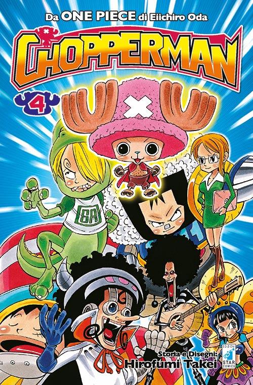 Chopperman. Vol. 4 - Eiichiro Oda,Hirofumi Takei - copertina