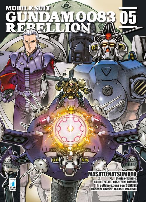 Rebellion. Mobile suit Gundam 0083. Vol. 5 - Masato Natsumoto,Hajime Yatate,Yoshiyuki Tomino - copertina
