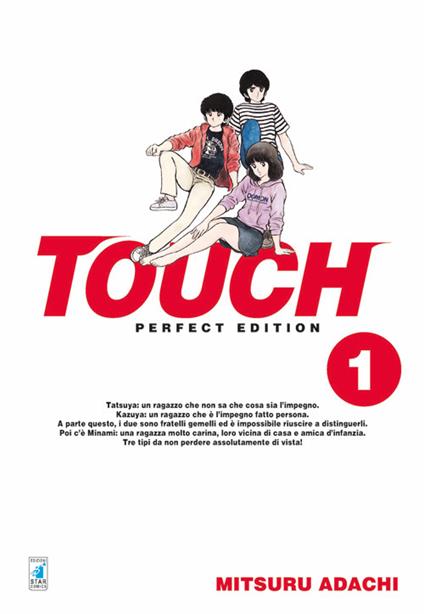 Touch. Perfect edition. Vol. 1 - Mitsuru Adachi - copertina