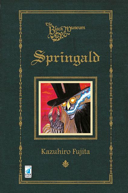 Springald. The black museum - Kazuhiro Fujita - copertina