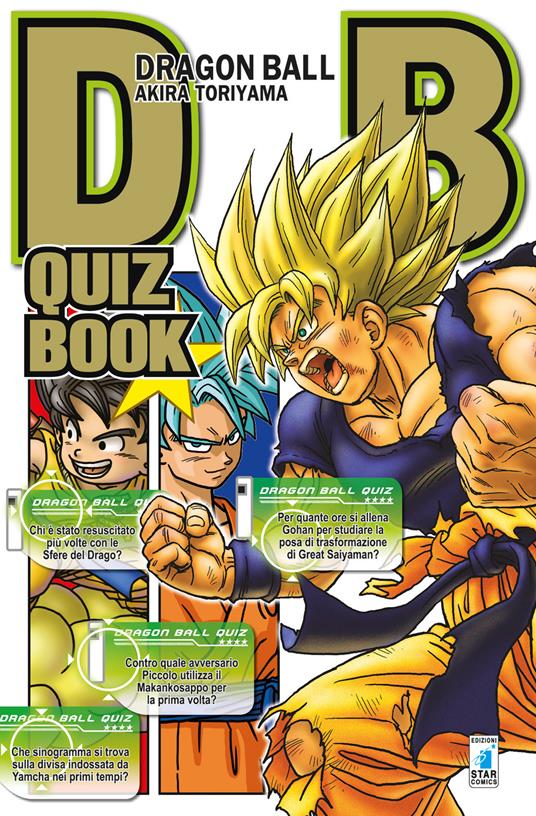Dragon Ball quiz book. Con Poster - Akira Toriyama - copertina