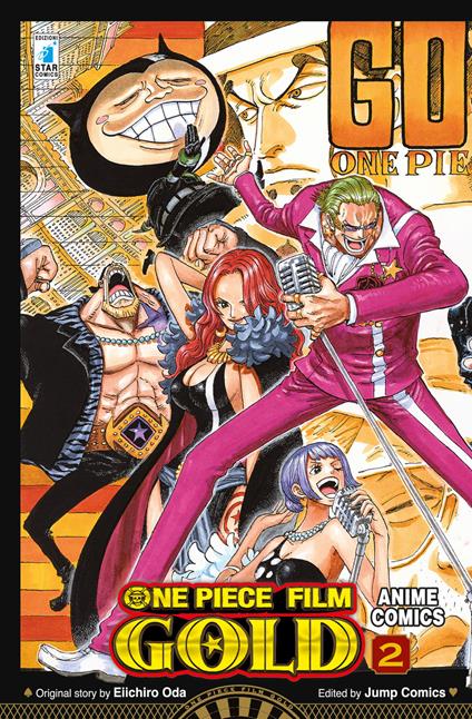 One piece film Gold. Anime comics. Vol. 2 - Eiichiro Oda - copertina