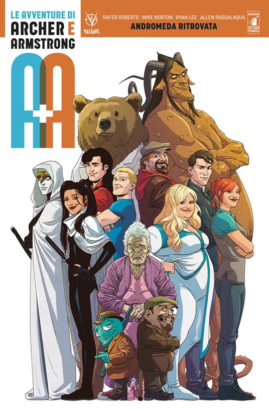 A+A. Le avventure di Archer e Armstrong. Vol. 3: Andromeda ritrovata - Rafer Roberts - copertina