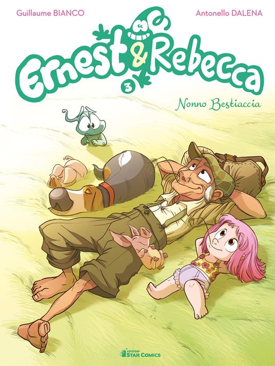 Ernest & Rebecca. Vol. 3: Nonno bestiaccia - Guillaume Bianco - copertina