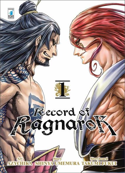 Record of Ragnarok. Vol. 1 - Shinya Umemura,Takumi Fukui - copertina