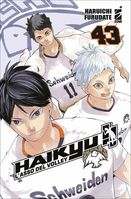 Haikyu!!. Vol. 43 - Haruichi Furudate - copertina