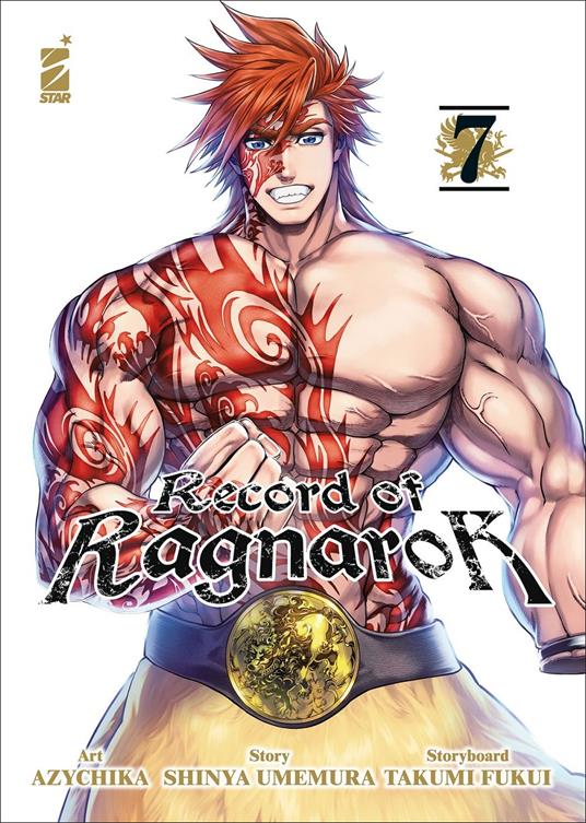Record of Ragnarok. Vol. 7 - Shinya Umemura,Takumi Fukui - copertina