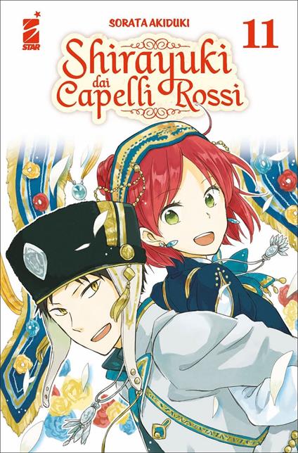 Shirayuki dai capelli rossi. Vol. 11 - Sorata Akiduki - copertina