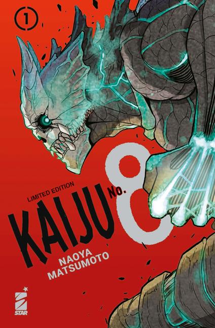 Kaiju No. 8. Limited edition. Con Materiale a stampa miscellaneo. Vol. 1 - Naoya Matsumoto - copertina