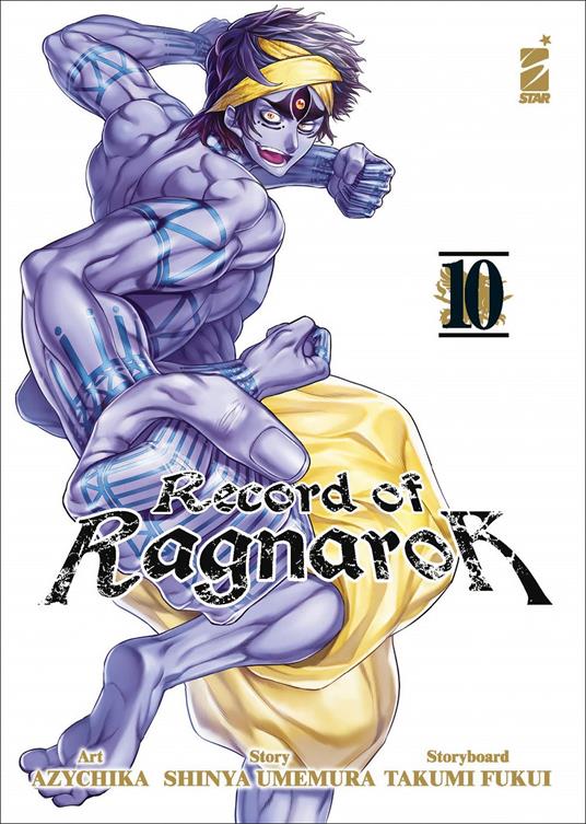 Record of Ragnarok. Vol. 10 - Shinya Umemura,Takumi Fukui - copertina