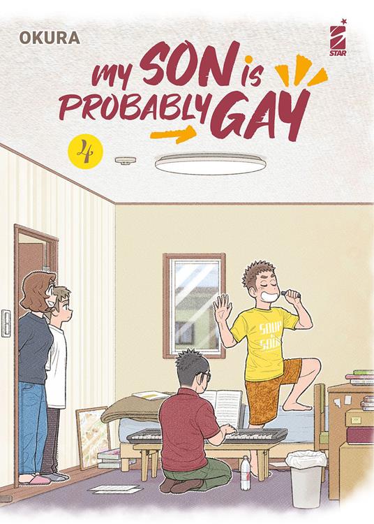 My son is probably gay. Vol. 4 - Okura - copertina