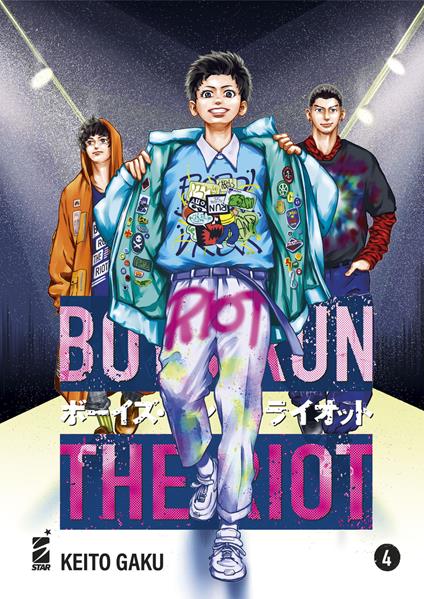 Boys run the riot. Vol. 4 - Keito Gaku - copertina