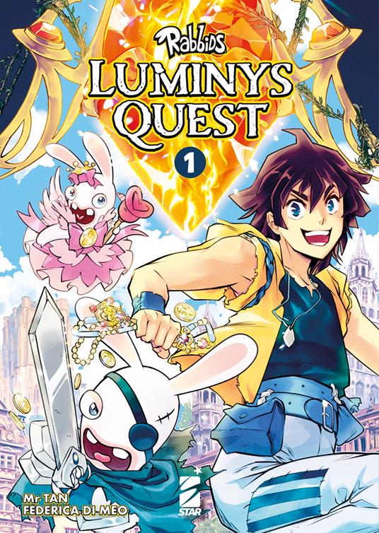 Luminys quest. Rabbids. Vol. 1 - Mr Tan - copertina