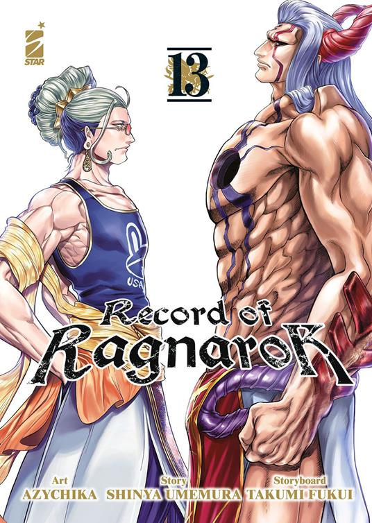 Record of Ragnarok. Vol. 13 - Shinya Umemura,Takumi Fukui - copertina