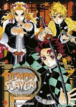 Demon slayer. Kimetsu no yaiba. Libro da colorare. Ediz. arancione