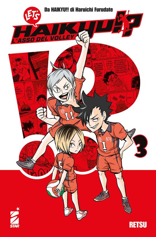 Let's haikyu!? L'asso del volley. Vol. 3 - Haruichi Furudate - copertina
