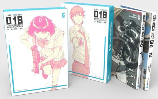 018 love eighteen. Box. Vol. 1-2 - Akira Miyagawa - copertina